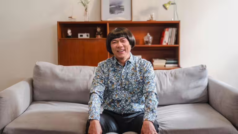 AI豬哥亮推出單曲〈阿爸的話〉。(圖/甲上娛樂提供) AI豬哥亮推出單曲〈阿爸的話〉。(圖/甲上娛樂提供)