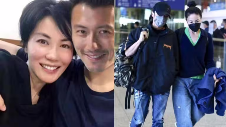 王菲、謝霆鋒復合11年仍甜蜜，常常到處趴趴走，多次在各國機場被粉絲巧遇。（圖／翻攝自微博）