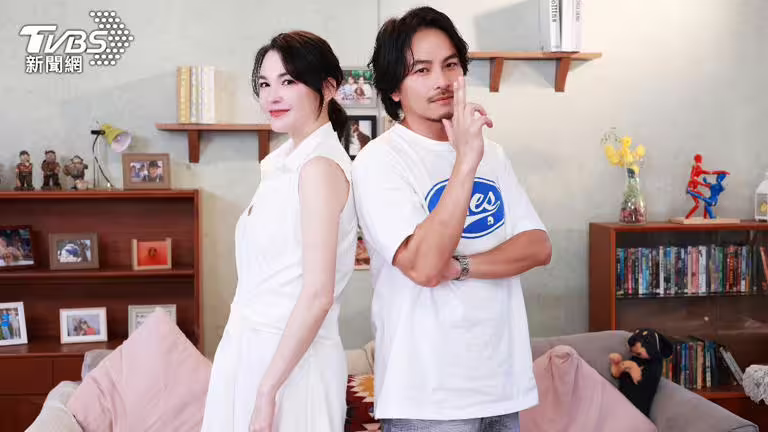 影后張榕容和楊銘威近來作客錄製《萌寵明星粗乃玩》第5季。(圖/趙世平攝) 影后張榕容和楊銘威近來作客錄製《萌寵明星粗乃玩》第5季。(圖/趙世平攝)