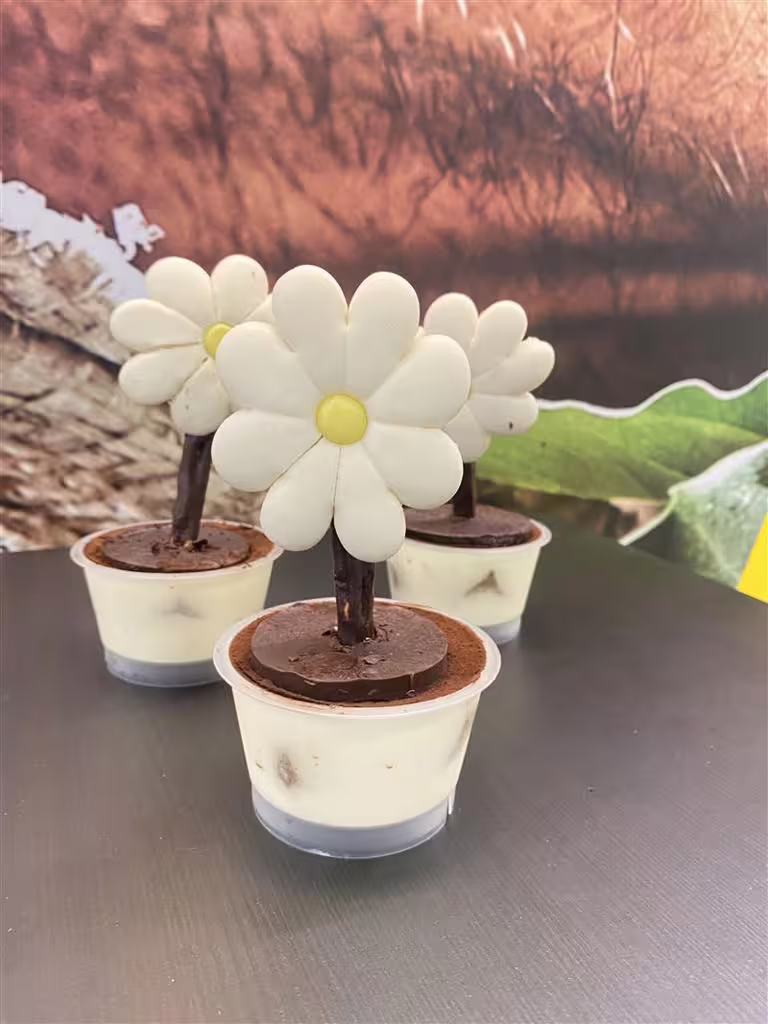 IKEA台北城市店限量開賣雛菊造型的「小花蛋糕」。(圖/IKEA 提供) IKEA台北城市店限量開賣雛菊造型的「小花蛋糕」。(圖/IKEA 提供)