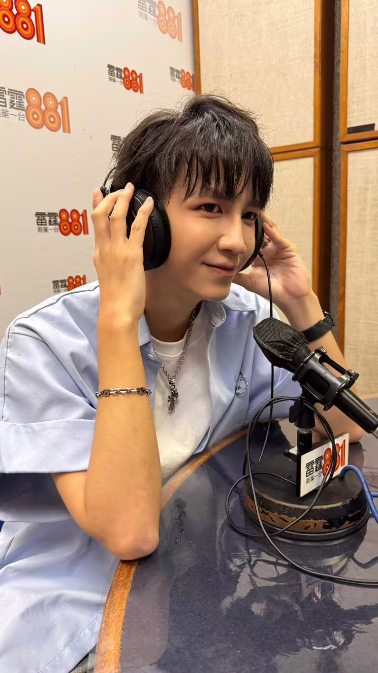 詹仕偉開始獨立宣傳。（圖／我在娛樂提供）