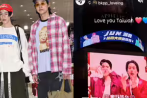 BKPP粉絲買下西門町電視牆！ 親媽感動打卡：Love You Taiwan