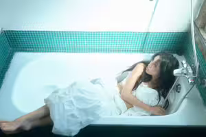 最正星二代游宇潼唯美畫面曝光 炎夏拍MV泡冷水澡兼消暑