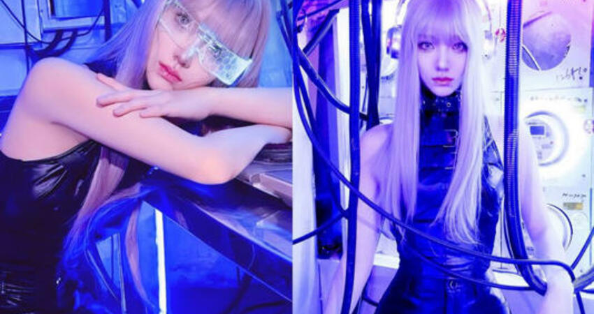 小S女兒Lily化身科幻女神「美如AI」 纖細螞蟻腰超搶鏡