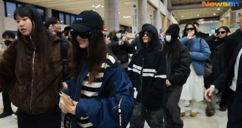 NewJeans宣布解約後現身！一早5人「包緊緊衝機場」低調跑行程