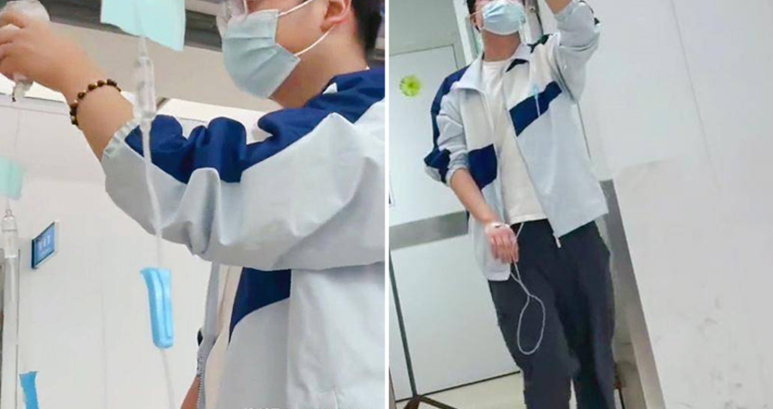 媽教兒子寫功課「被氣到吊點滴」　爸接手2天她笑了：也算同甘共苦