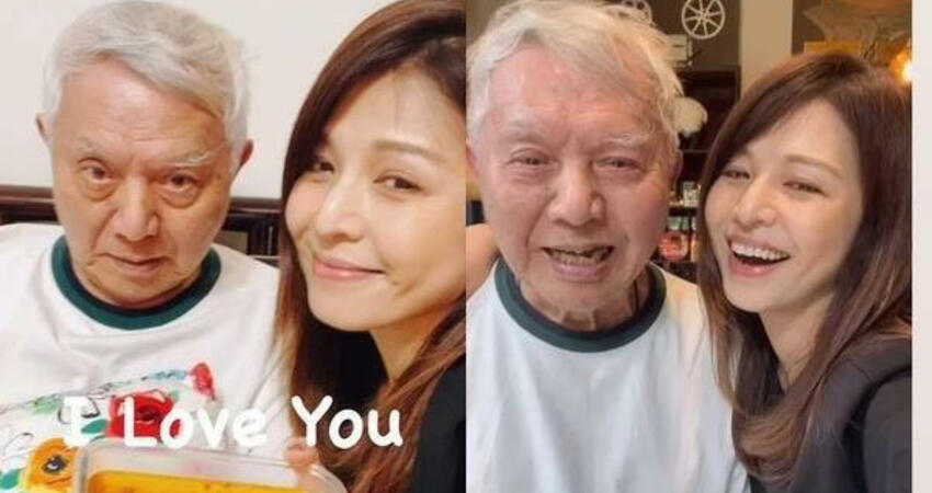 林葉亭85歲父喪命無法團圓！昔淚揭照顧失智父心聲：一路陪他過來