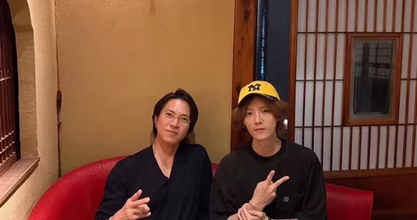 鹿晗曬山下智久合照！嗨喊：追星成功 畫面曝光「1細節」讓粉絲超心疼