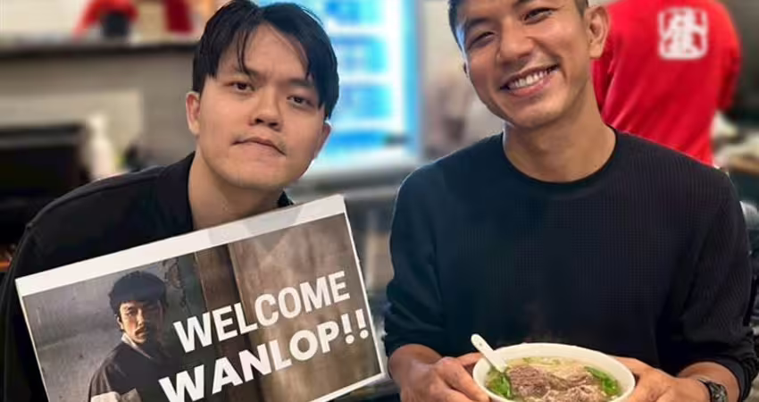 影帝突現蹤台北街頭！一下機直喊：要吃牛肉麵 自爆心中第一名是薑母鴨