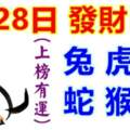 9月28日生肖運勢_兔、虎、馬大吉