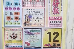 12/5-12/10  今彩好報-今彩539參考