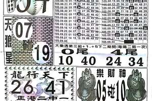 9/30  中國新聞報-大樂透參考