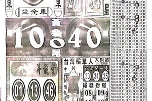 3/3  中國新聞報-大樂透參考