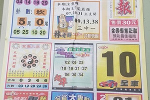 3/24-3/25 今彩好報-今彩539參考