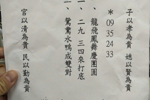 3/25-3/30 震興宮-六合彩參考