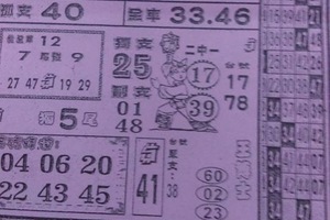 4/11 萬應公-六合彩參考