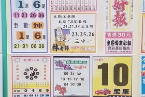 5/5-5/6 今彩好報-今彩539參考