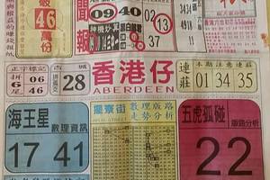 5/9 中國新聞報-六合彩參考