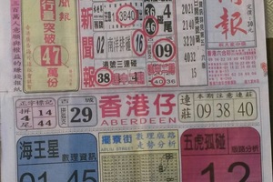5/14 中國新聞報-六合彩參考