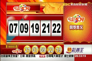 106年3月3日 今彩539開獎號碼  