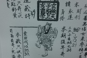 2/4  玄子宮 第二公籤(會員牌)-六合彩參考..jpg
