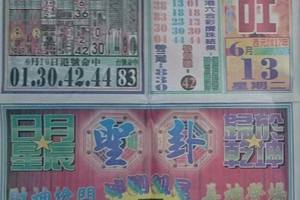 6/13  正旺-六合彩參考.-祝大家中獎