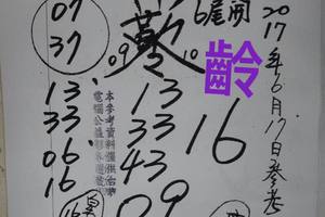 6/17  慶安宮 會員牌-六合彩參考.jpg