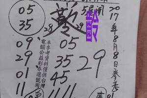 8/8  慶安宮 會員牌-六合彩參考.jpg