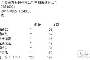 民眾質疑昨下午仍在全聯門市買到問題蛋品