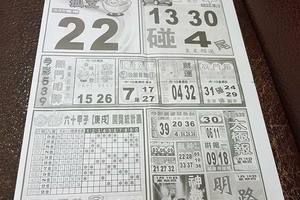 1/18  台北五三九-今彩539參考~祝大家中獎