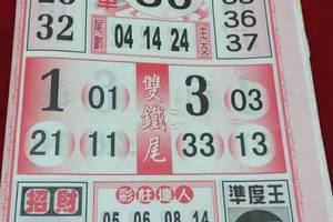 3/20號~3/25號 【今彩.週報】