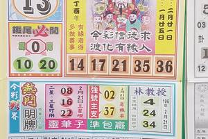 2/20-2/21  今彩好報-今彩539參考