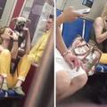 臺灣女子在加拿大地鐵傻眼看著「瘋女子虐待狂咬狗狗」，過程全拍下讓對方後悔一輩子！