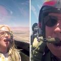【視頻】女特技飛行員假扮成「宅女」整飛行導師，原本嚴肅的導師下一秒就在高空中驚呆！