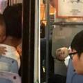 女乘客見「嬰兒穿短袖」拍下報警，結果逮到誘拐人販子！