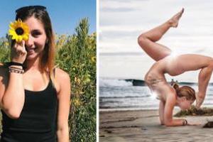 21歲正妹PO「全裸瑜珈照」被批胸部太小！她：「你們根本不懂...」霸氣反擊！
