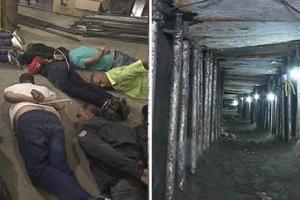 警察偷偷監視這群人花4個月挖「500公尺長隧道」，挖到終點後警察也傻眼秒逮捕他們！